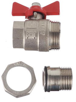 Кран шаровый VALTEC Base VT.227.N с накидной гайкой Ду 25 (1")