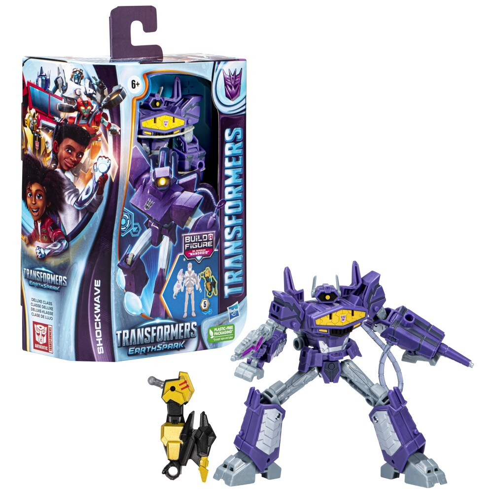 Hasbro Transformers EarthSpark — фигурка Shockwave Deluxe F6736 / артикул   F6231 F6736  / GTIN 5010994190392