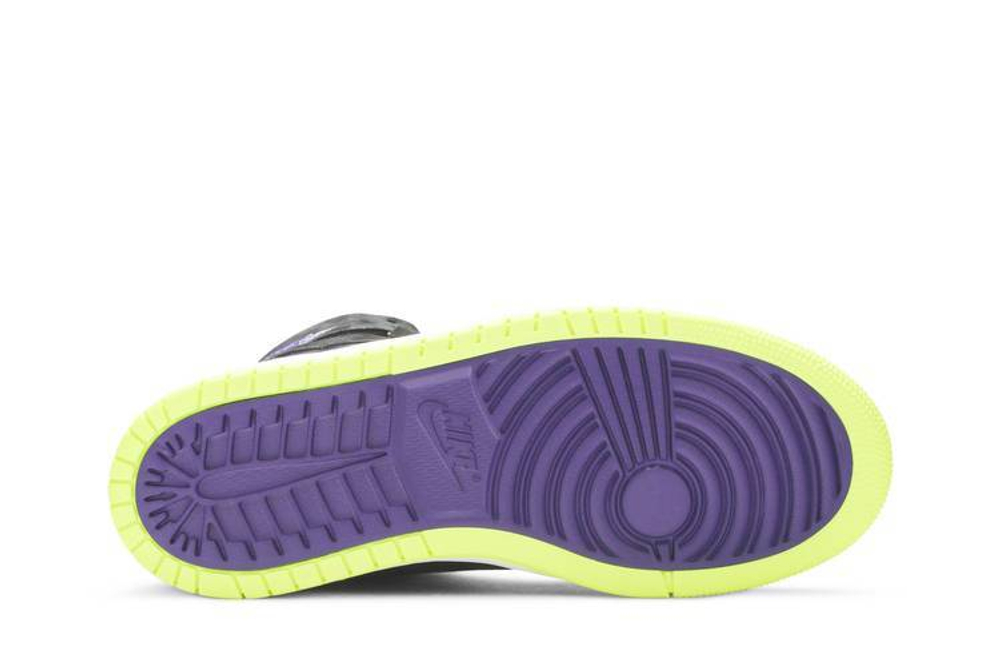 Кроссовки Jordan Air Jordan 1 High Zoom Air Cmft "Plum Purple" (Женская размерная сетка)