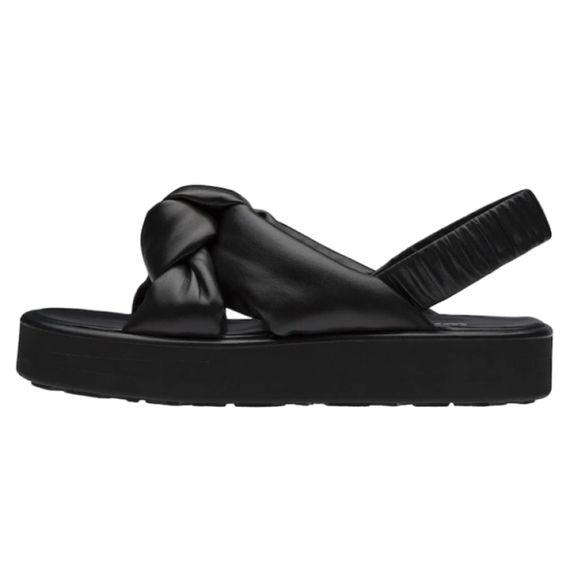 Miu Miu Leather Slip-On 'Black'
