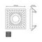 Встраиваемый светильник Gauss Backlight BL127