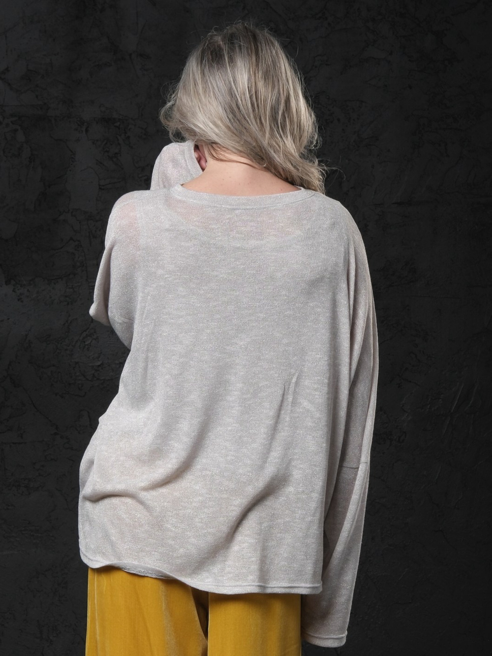 Лонгслив + нижняя Майка с люрексом