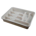 Лоток для столовых приборов. слоновая кость