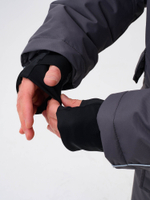 Костюм поплавок "SKIF (Таслан) (-40)", полукомбинезон, Серо-Красный