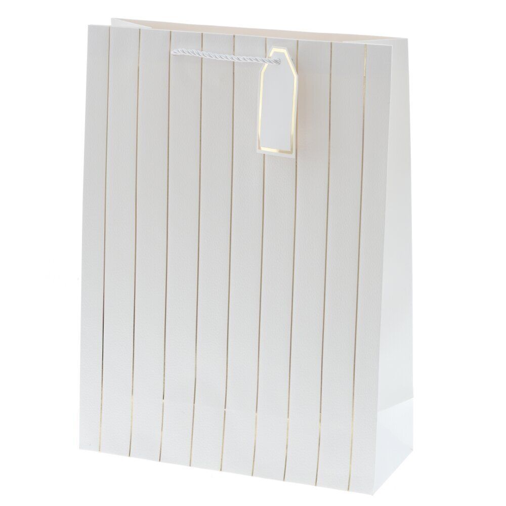 GAEM Пакет подарочный L (бумага 210г/м2, блок 12шт), L31 W12 H42 см, 9в.