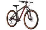 Велосипед 27.5" FOXX  MERIDIAN р.16" алюминий, коричневый