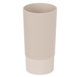 Ваза для цветов под срезку 20см "Версаль" (бежевый)