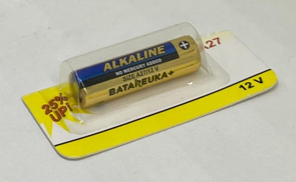 Батарейка 27A 12v