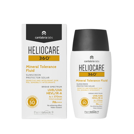 HELIOCARE 360* Mineral Tolerance - Солнцезащитный флюид с SPF50 д/чувств. кожи, 50мл