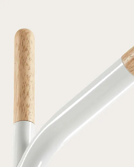 Напольная вешалка Bren 175 см белая