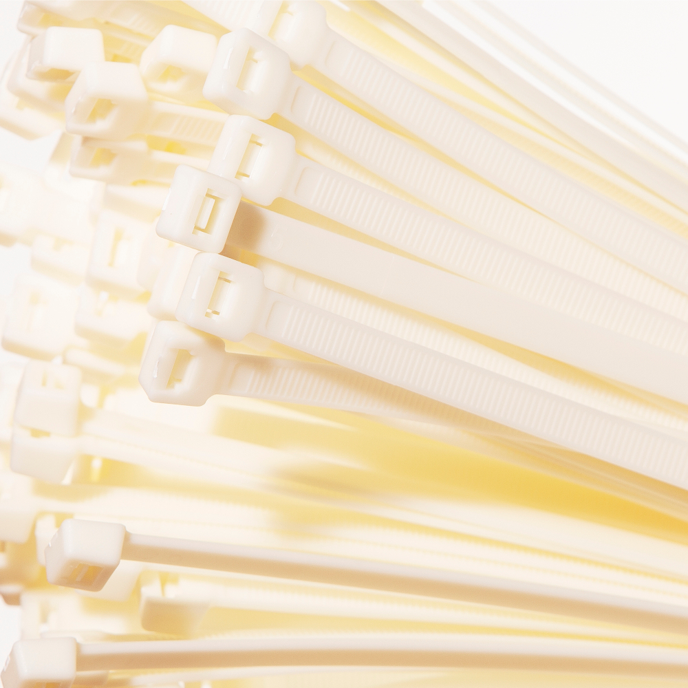 Морозостойкие стяжки | хомуты нейлоновые кабельные АРКТИК 8х500 белые (100шт/уп)