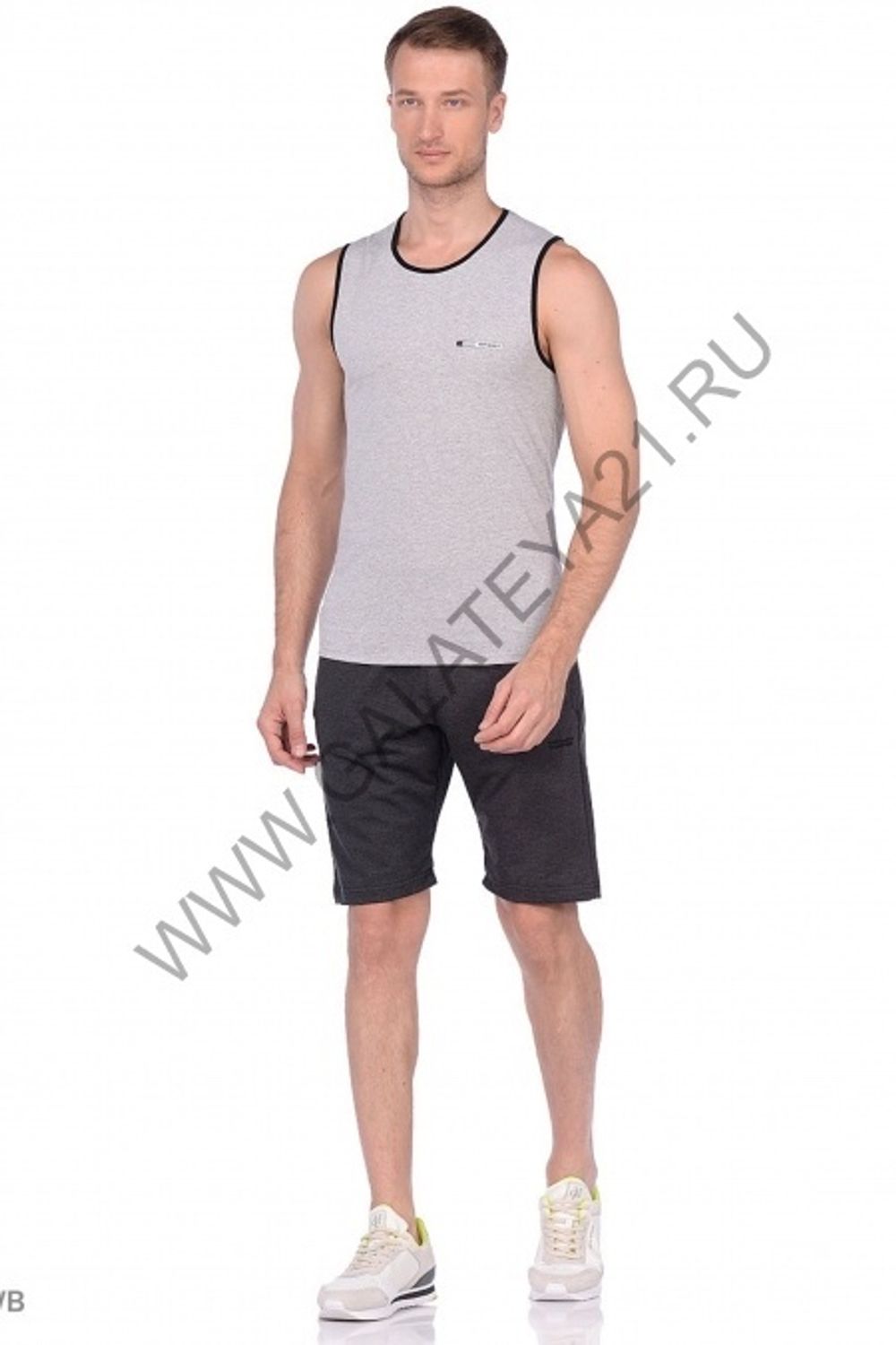 c-512 Майка мужская на широком плече / 100% хлопок