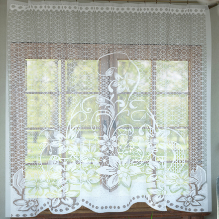 Занавеска "Л. м267", цвет белый, Беларусь.