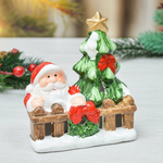 Сувенир новогодний с подсветкой "Ёлочка" 10*5*12см, батарейки в комплекте