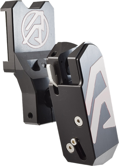 Логотипные вставки Alpha-X (цвет:серебристый, левые)