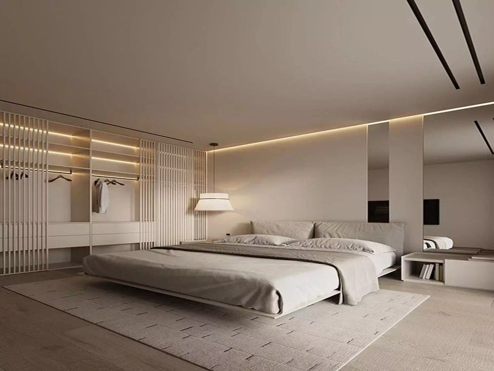 Потолочный теневой карниз Gips черный матовый, 3000x43,8x44,1 мм