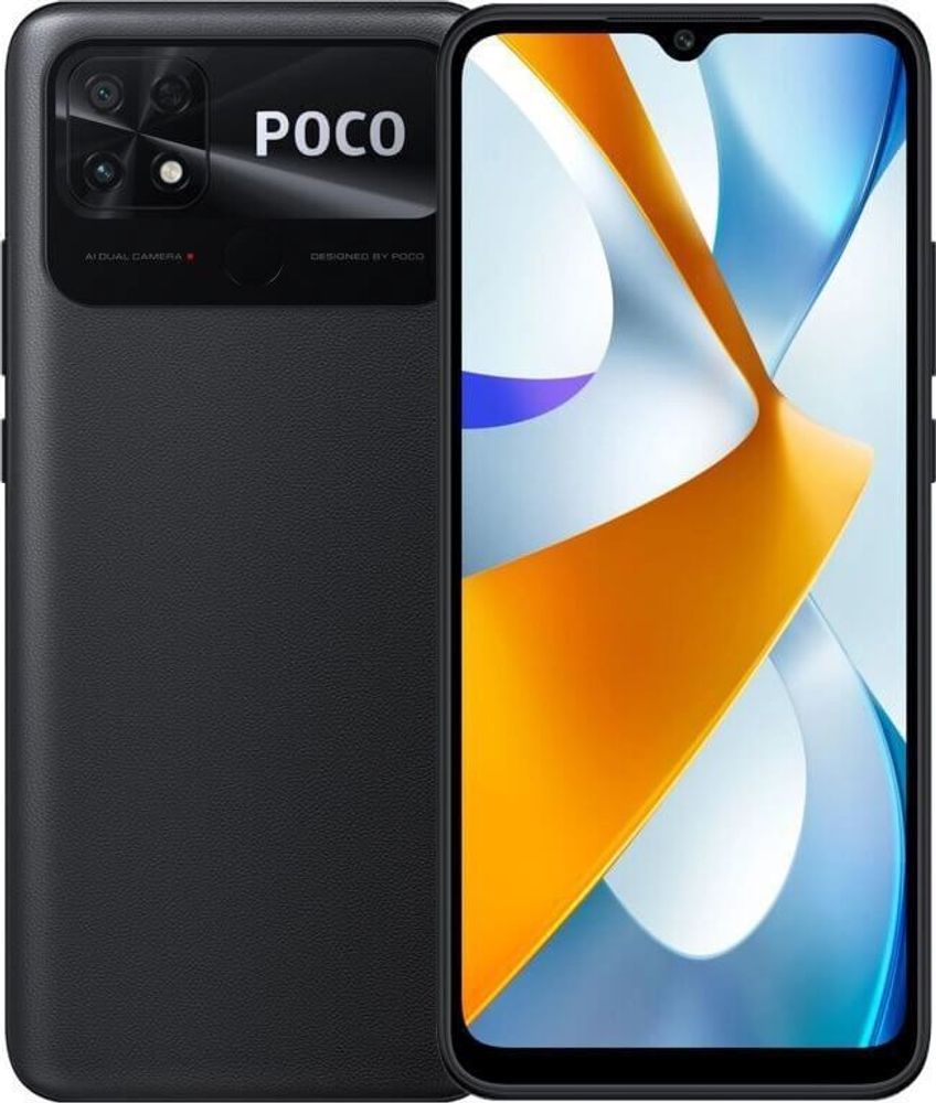 Xiaomi POCO C40 4/64GB Power Black (Черный) - купить по лучшей цене  смартфон Ксиаоми в Саратове