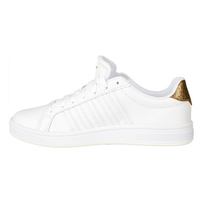 Женские теннисные кроссовки K-Swiss Court Tiebreak Women - White, Gold
