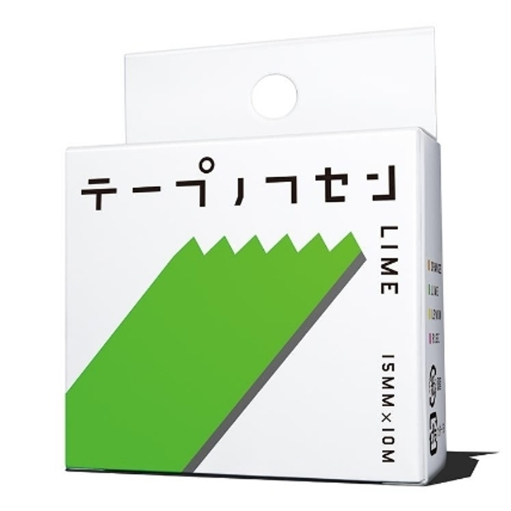 Диспенсер Yamato Tape’n'Fusen лаймовый (упаковка)