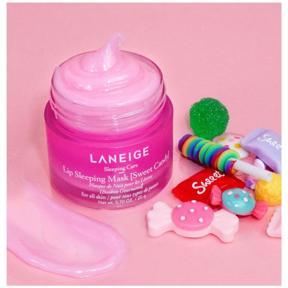 Laneige Lip Sleeping Mask Sweet Candy, 3g - Ночная восстанавливающая маска для губ