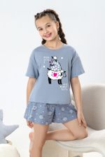 Костюм для девочки Долли-2 Виотекс СЕРЫЙ