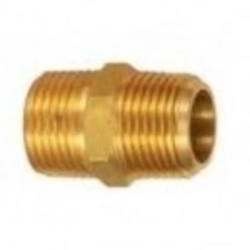 Штуцер латунный с наружными резьбами 3/8''X 1/4''(конус) Forsage F-CS-C-011