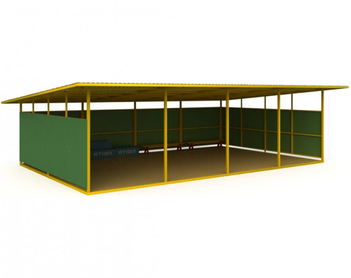 Теневой навес 40м2 ТН-5х8