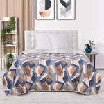 Покрывало на кровать, стеганое, бязь, хлопок с размерами 215х220