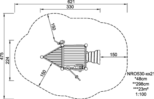 Оазис - песочная работа
