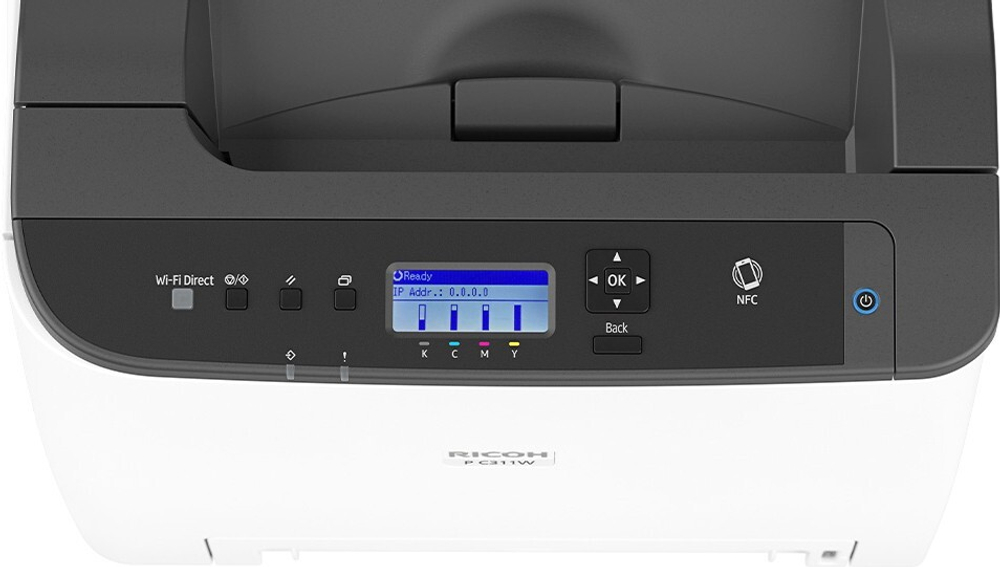 Принтер Ricoh P C311W, A4, 25 стр./мин, WiFi, цветной