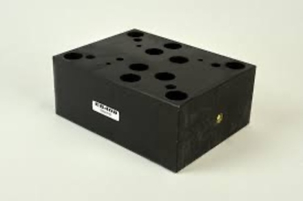 EB408 - Плита-переходник, Ду25 -&gt; Ду16, ISO 4401-08 -&gt; ISO 4401-07, CETOP08 - CETOP07