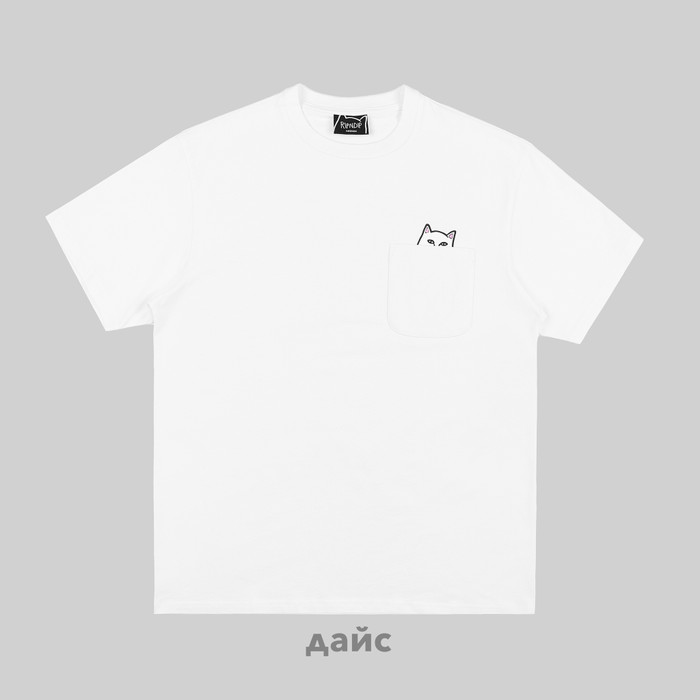 Футболка мужская Ripndip Lord Nermal Pocket Tee артикул:RND0205 - купить в магазине Дайс