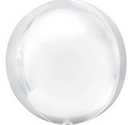 Сфера 3D "Белая пастель" 40 см