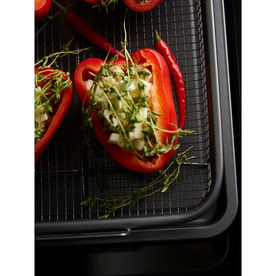 Противень для запекания с решеткой-гриль roast masters, 25х33 см, черный