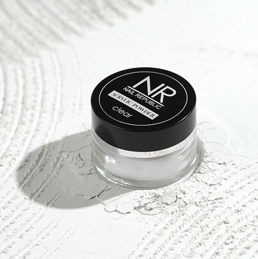 Nail Republic Acrylic powder Clear, 15 гр