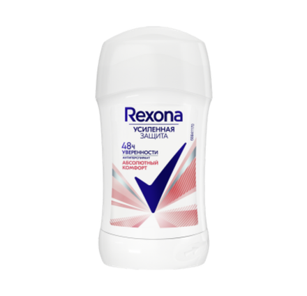 Rexona Дезодорант-антиперспирант стик Абсолютный комфорт, 40 мл