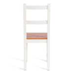 Стул Соната / Sonata chair массив сосны, 41х50х95 см, антик/белый