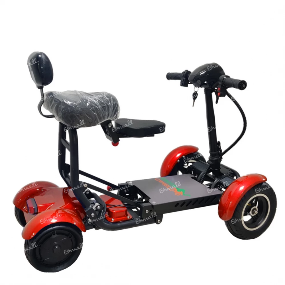 Электро трицикл GreenCamel Кольт 815 (36V 15,6Ah 2x400W) FAT красный