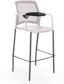 Rewind стул барный со спинкой-сеткой