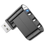 USB Hub BOROFONE DH3 3 порта (черный)