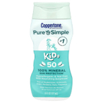 Coppertone, Pure & Simple, для детей, 100% минеральная защита от солнца, SPF 50, 177 мл (6 жидк. унц.)