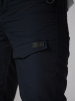 Брюки карго с передними карманами Город Горький темно-синие