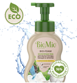 Средство для мытья посуды BioMio Bio-Foam Лемонграсс, пена, 350 мл
