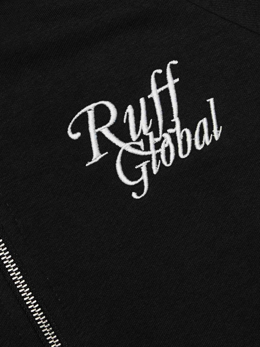 Купить Толстовка RUFF Global Full Zip черная Толстовка RUFF Global Full Zip черная