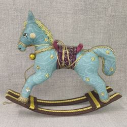 Ёлочная игрушка Лошадка-Качалка №2