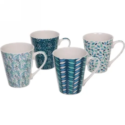 Кружка керамическая 300мл «Листья»