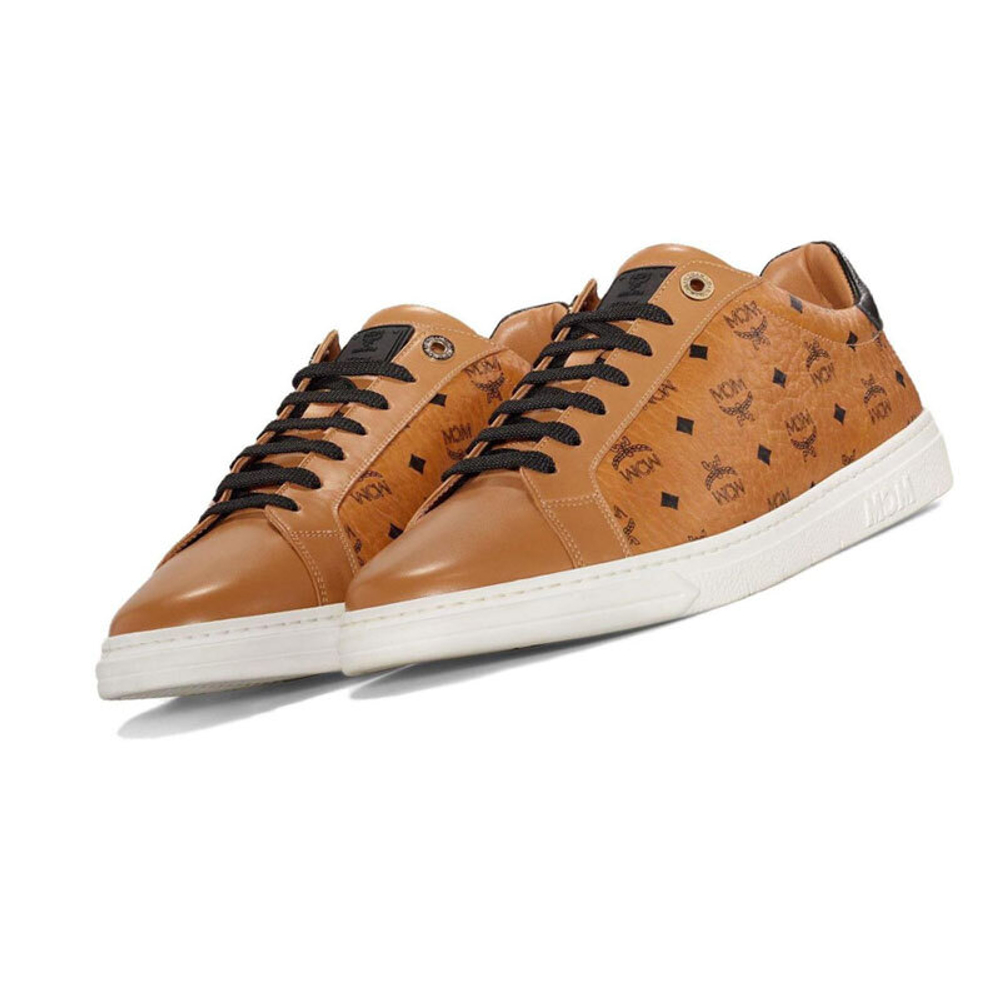 MCM Terrain derby low-cut calfskin fashion sneakers men's brown