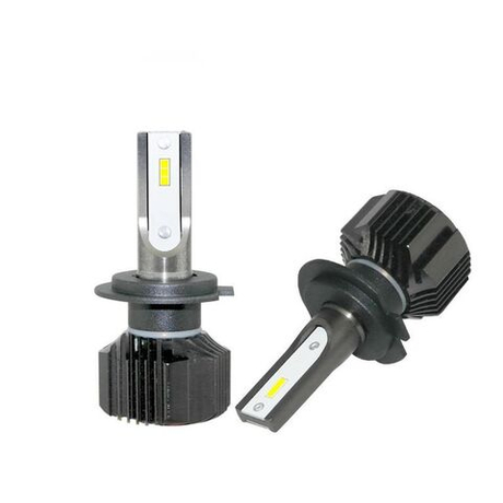 Светодиодные лампы E5 H7 (ip68), 12v 25w 3000Lm 6000K, Seoul CSP Y19 (комплект, 2шт)