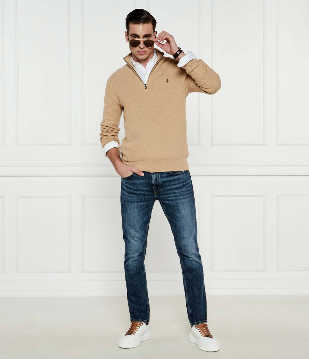 Свитер POLO RALPH LAUREN - светло-коричневый(710932304)