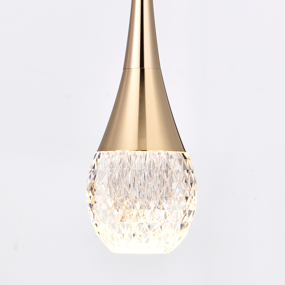 Подвесной светильник P0844-1A gold